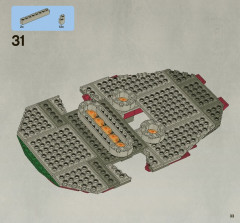 LEGO 8097 instructions page 33 – build guide
