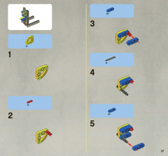 LEGO 8097 instructions page 37 – build guide