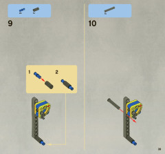 LEGO 8097 instructions page 39 – build guide