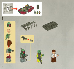 LEGO 8097 instructions page 4 – build guide