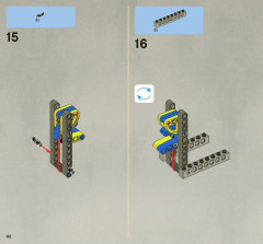 LEGO 8097 instructions page 42 – build guide