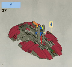LEGO 8097 instructions page 46 – build guide
