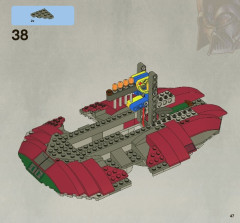 LEGO 8097 instructions page 47 – build guide