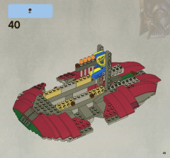 LEGO 8097 instructions page 49 – build guide