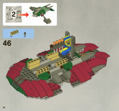 LEGO 8097 instructions page 56 – build guide