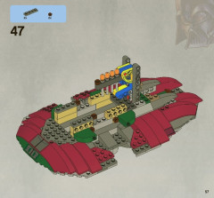 LEGO 8097 instructions page 57 – build guide
