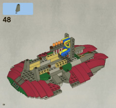 LEGO 8097 instructions page 58 – build guide