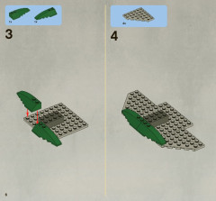 LEGO 8097 instructions page 6 – build guide