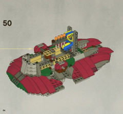LEGO 8097 instructions page 64 – build guide