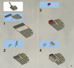 LEGO 8097 instructions page 65 – build guide