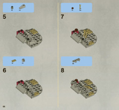 LEGO 8097 instructions page 66 – build guide