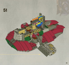 LEGO 8097 instructions page 69 – build guide