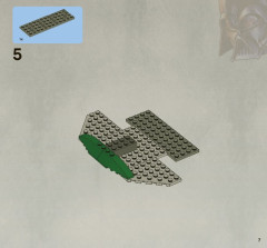 LEGO 8097 instructions page 7 – build guide