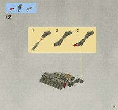 LEGO 8097 instructions page 73 – build guide
