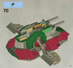 LEGO 8097 instructions page 19 – build guide