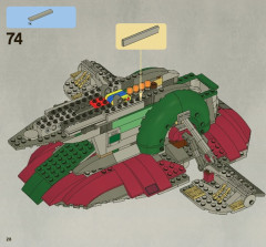 LEGO 8097 instructions page 28 – build guide