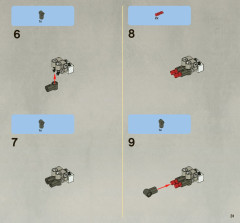 LEGO 8097 instructions page 31 – build guide