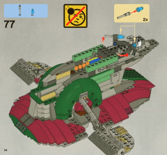 LEGO 8097 instructions page 34 – build guide