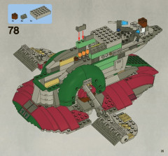 LEGO 8097 instructions page 35 – build guide