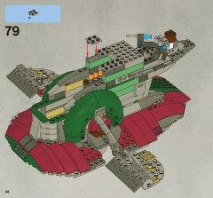 LEGO 8097 instructions page 36 – build guide