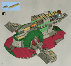 LEGO 8097 instructions page 38 – build guide