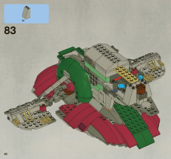 LEGO 8097 instructions page 40 – build guide