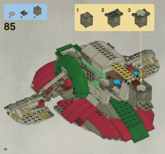 LEGO 8097 instructions page 42 – build guide