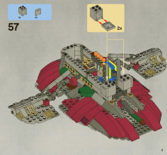 LEGO 8097 instructions page 5 – build guide