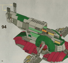 LEGO 8097 instructions page 56 – build guide