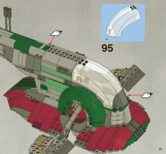 LEGO 8097 instructions page 57 – build guide