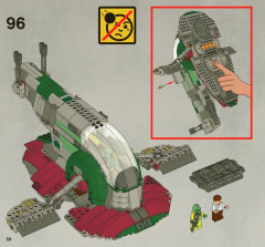 LEGO 8097 instructions page 58 – build guide