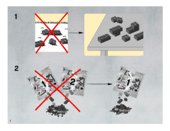 LEGO 8098 instructions page 2 – build guide