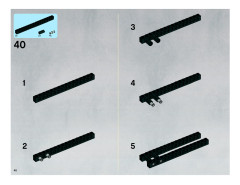 LEGO 8098 instructions page 40 – build guide