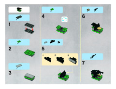 LEGO 8098 instructions page 5 – build guide