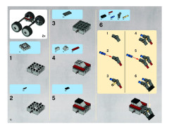 LEGO 8098 instructions page 72 – build guide