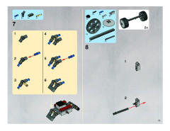 LEGO 8098 instructions page 73 – build guide