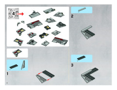 LEGO 8098 instructions page 2 – build guide