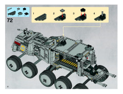 LEGO 8098 instructions page 22 – build guide