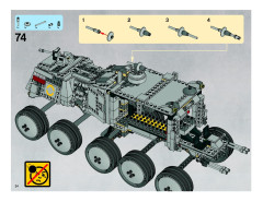 LEGO 8098 instructions page 24 – build guide