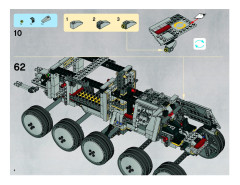 LEGO 8098 instructions page 4 – build guide