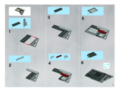 LEGO 8098 instructions page 5 – build guide