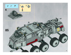 LEGO 8098 instructions page 51 – build guide