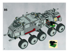 LEGO 8098 instructions page 52 – build guide