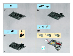 LEGO 8098 instructions page 6 – build guide
