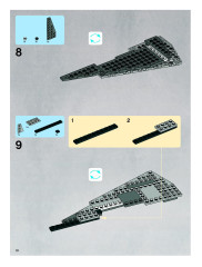 LEGO 8099 instructions page 10 – build guide