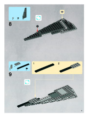 LEGO 8099 instructions page 17 – build guide