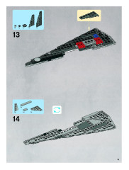 LEGO 8099 instructions page 19 – build guide