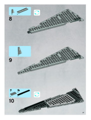 LEGO 8099 instructions page 27 – build guide