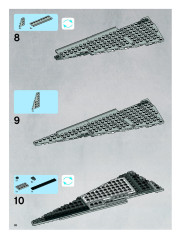 LEGO 8099 instructions page 38 – build guide