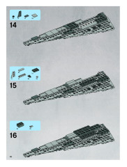 LEGO 8099 instructions page 40 – build guide